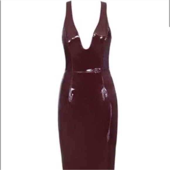 HOUSE OF CB ‘Raveena’ latex look dress - Picture 2 of 4